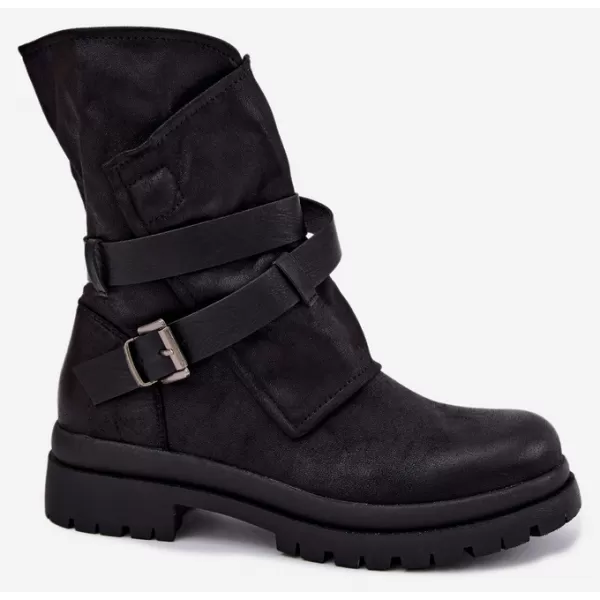  Dámské kotníkové boty BOTO 5268 BLACK 