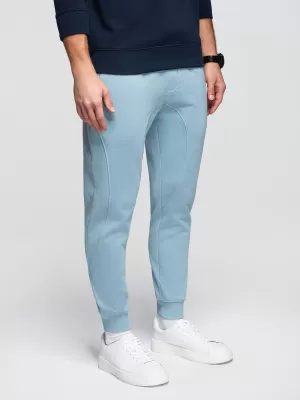 Pánské tepláky OMBRE OM-PABS-0305 BLUE
