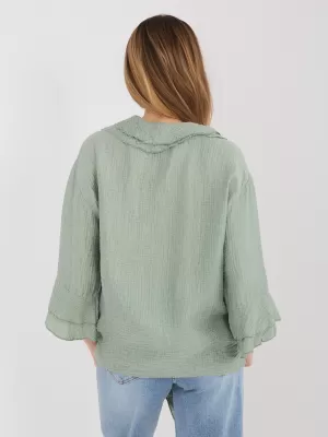 Dámská košile ITALY MODA IT-KS-81863.11P KHAKI