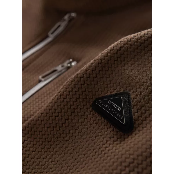  Pánská bunda OMBRE C587 BROWN 