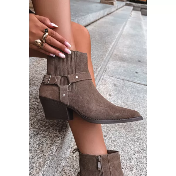  Dámské kotníkové boty BOTO NC1360K BROWN 