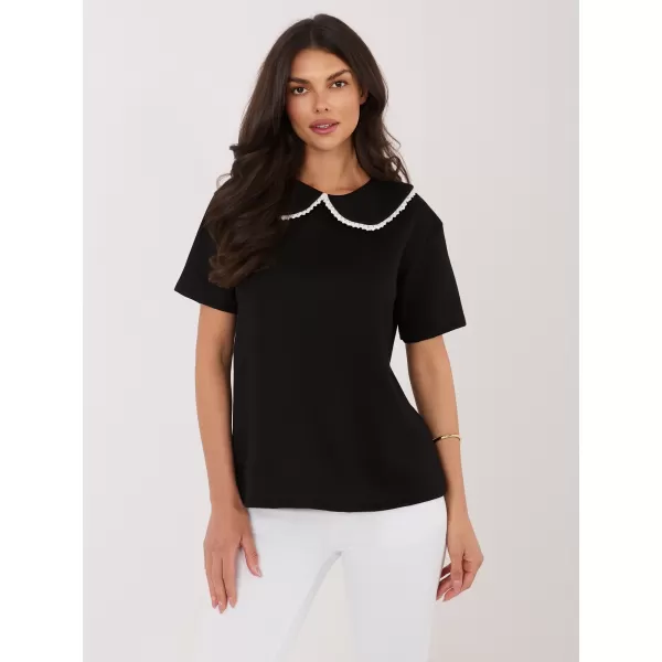  Dámská halenka ITALY MODA MI-BZ-3406.90 BLACK 