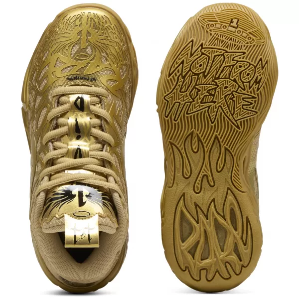  Dětské basketbalovky PUMA MB.04 GOLDEN CHILD JR 311312-01 PUMA GOLD/MATTE PUMA GOLD 