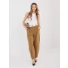 Dámské kalhoty RUE PARIS IT-SP-FL9665.78 CAMEL