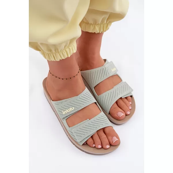  Dámské pantofle INBLU AG000015 GREEN 