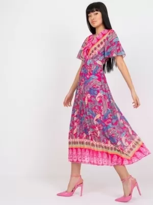 Dámské šaty ITALY MODA DHJ-SK-11331-3.61 DARK PINK