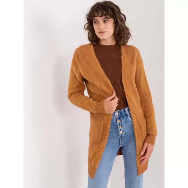  Dámský svetr WOOL FASHION ITALIA AT-SW-234501.00P CAMEL 