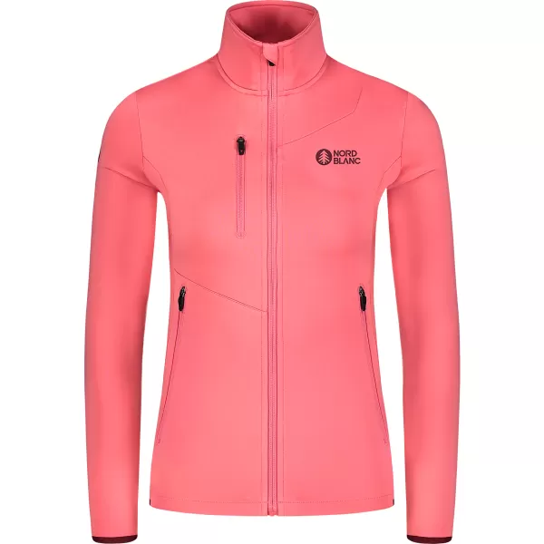  Dámská powerfleece mikina NORDBLANC CRISP NBSFL8338 RŮŽOVÁ 