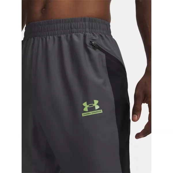  Pánské sportovní kalhoty UNDER ARMOUR TECH SPORT PANT 6011268-025 ŠEDÁ 