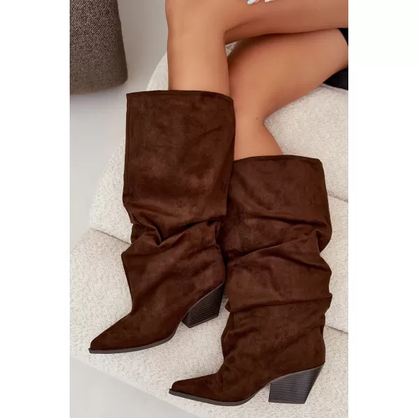  Dámské kozačky BOTO 2580A-1 MOCHA 
