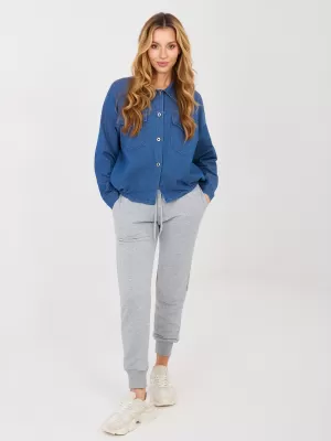 Dámská košile RUE PARIS IT-KS-FL9273.29 BLUE