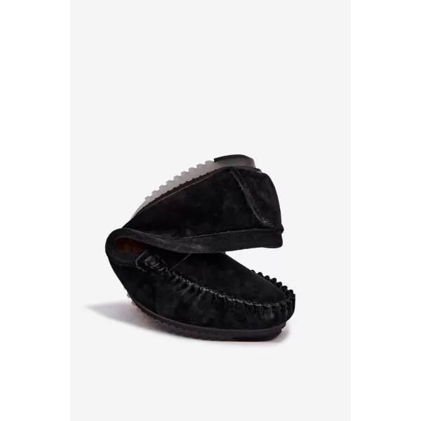  Dámské mokasíny S.BARSKI LR61-7029 BLACK 