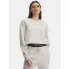 Dámská mikina UNDER ARMOUR ICON FLEECE OS CREW 1379475-110 BÍLÁ