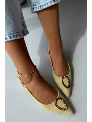 Dámské sandály BOTO XL-23 YELLOW