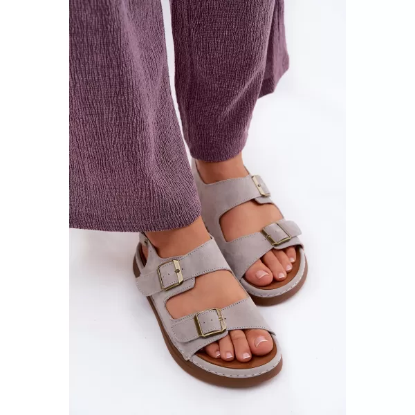  Dámské sandály VINCEZA 79620 GREY 