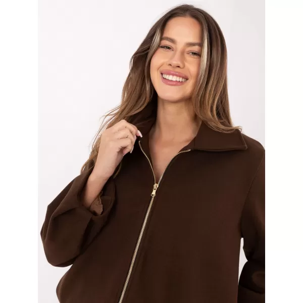  Dámská bunda RUE PARIS IT-KR-FL9725.08P BROWN 