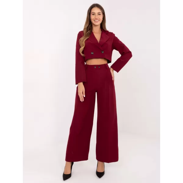  Dámský set RUE PARIS IT-KMPL-FL9019.08P BURGUNDY 