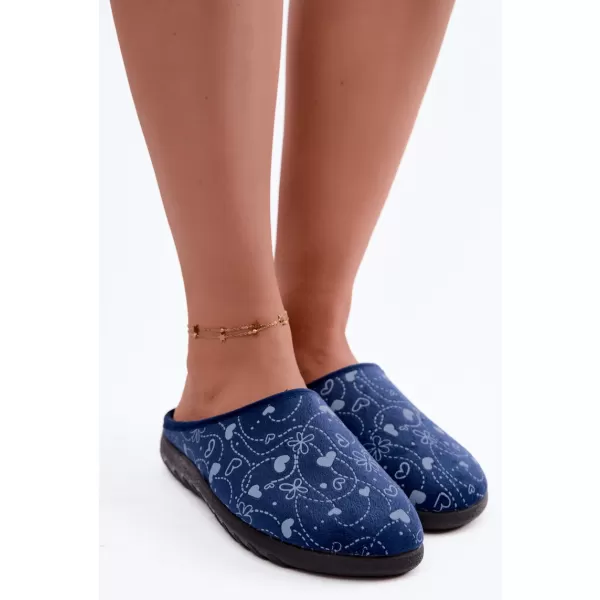 Dámské pantofle INBLU ET000041 MODRÁ 