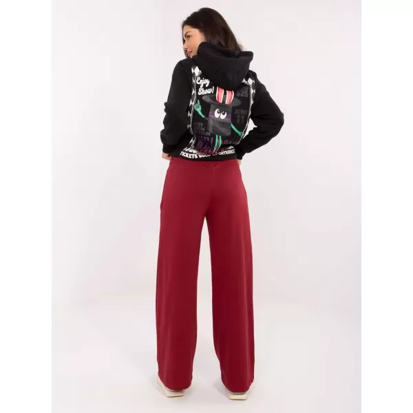  Dámské tepláky RELEVANCE RV-DR-A590.08 BURGUNDY 