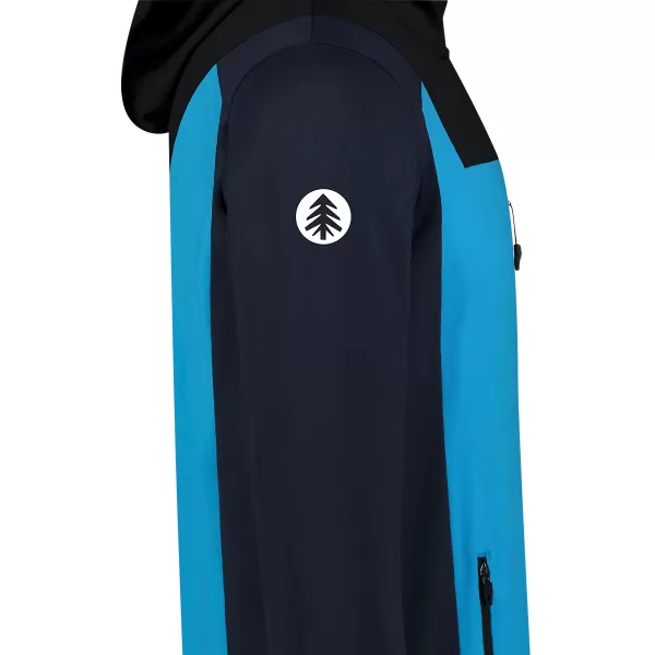  Pánská powerfleece mikina NORDBLANC SPRAWL NBSFM8333 ZÁŘIVĚ MODRÁ 