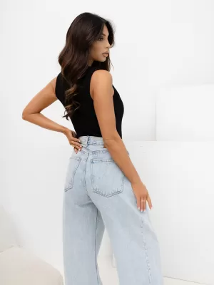 Dámský top RUE PARIS RV-TP-A1464.75 BLACK