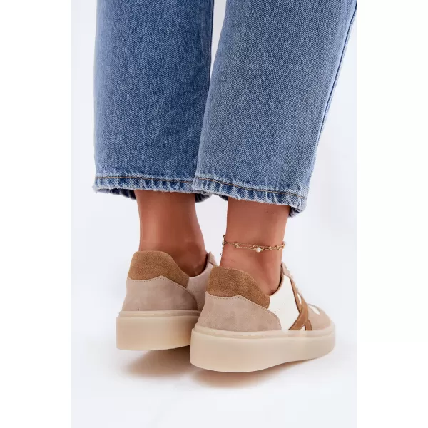  Dámské tenisky ZAZOO N1108S5/725/1098/771 BEIGE 