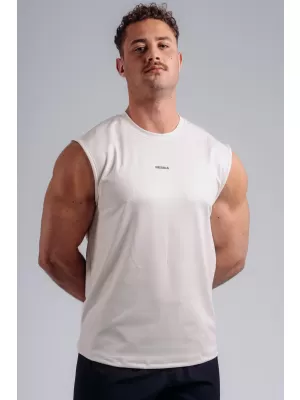 Funkční tank top NEBBIA PRIMAL 874 CREAM