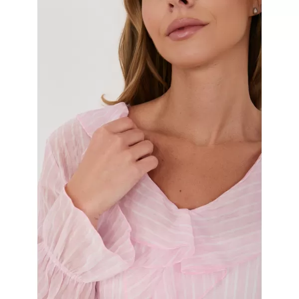  Dámská halenka ITALY MODA IT-BZ-25096.84 BRIGHT PINK 
