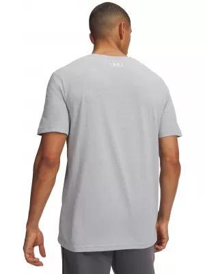 Pánské triko UNDER ARMOUR UA M LOCKERTAG NOV SS 6013594-011 ŠEDÁ