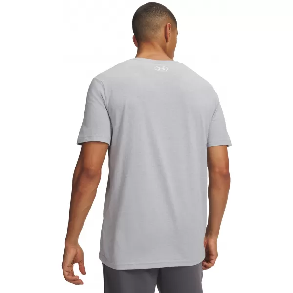  Pánské triko UNDER ARMOUR UA M LOCKERTAG NOV SS 6013594-011 ŠEDÁ 