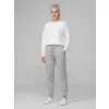 Dámské kalhoty 4F 4FWMM00TTROF1659 COLD LIGHT GREY MELANGE