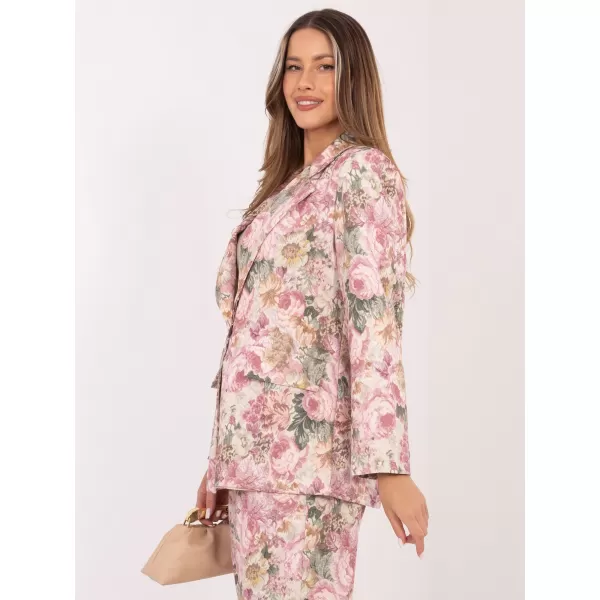  Dámská bunda RUE PARIS IT-MA-FL8932.60 DARK PINK 