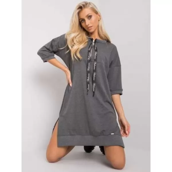  Dámské šaty RELEVANCE RV-SK-6273.47P DARK GREY 