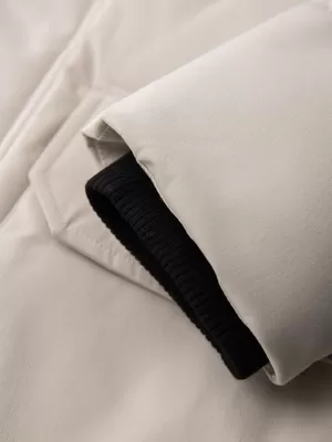 Pánská parka OMBRE OM-JALJ-0310 CREAM