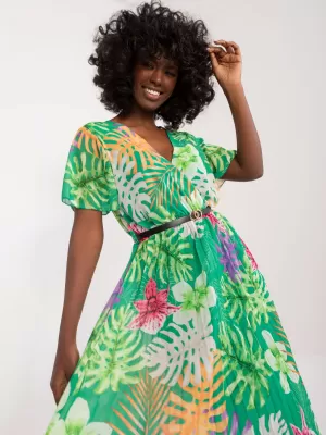 Dámské šaty ITALY MODA DHJ-SK-13162-3.90 GREEN