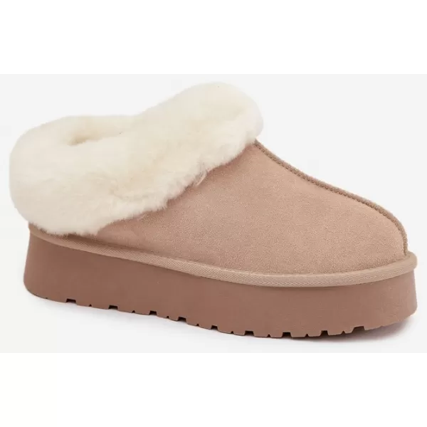  Dámské sněhule BOTO W5818 BEIGE 