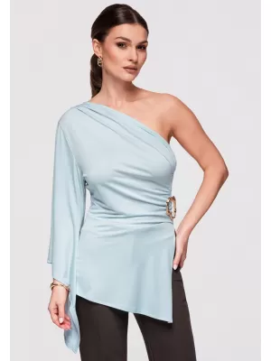 Dámská halenka LARICA OW-SH-E0005 BLUE