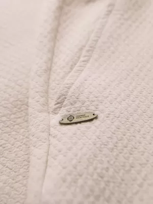 Pánské kalhoty OMBRE OM-PACP-0310 OFF-WHITE