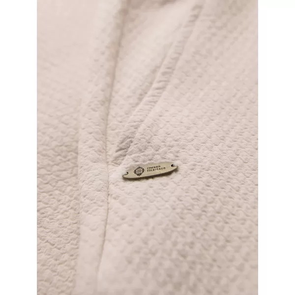  Pánské kalhoty OMBRE OM-PACP-0310 OFF-WHITE 