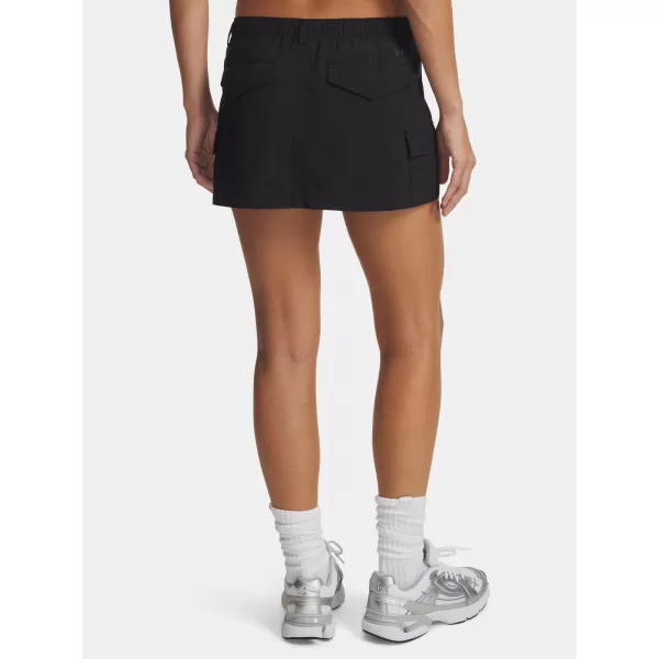  Dámské kraťasy UNDER ARMOUR UNSTOPPABLE UTILITY SKIRT 6009725-008 ČERNÁ 
