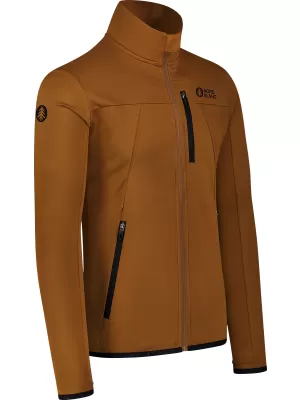Pánská powerfleece mikina NORDBLANC MORASS NBSFM8335 HNĚDÁ