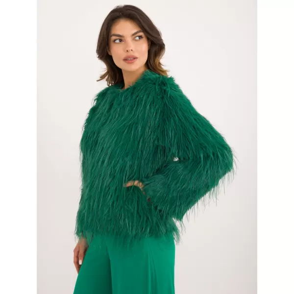  Dámská bunda WOOL FASHION ITALIA AT-KR-2359.96P GREEN 