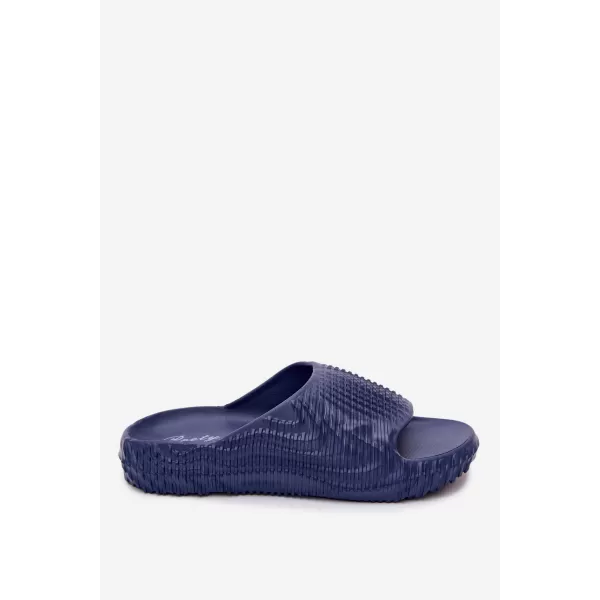  Pánské pantofle BOTO 56151 NAVY 