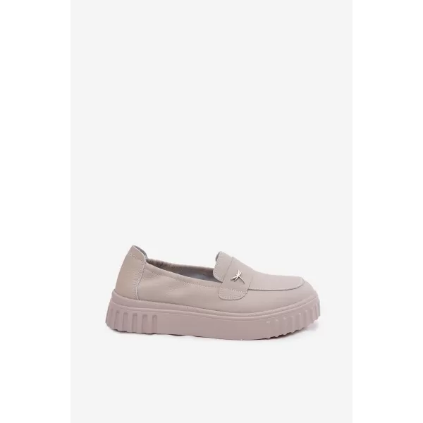  Dámské polobotky VINCEZA 93218 BEIGE 