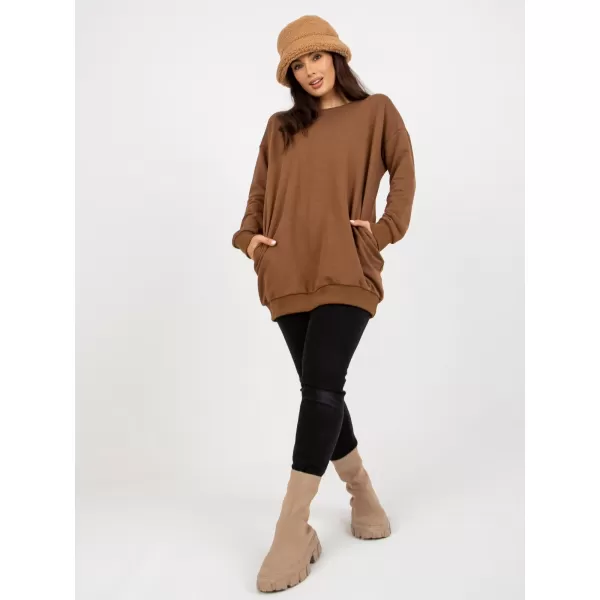  Dámská mikina RELEVANCE RV-BL-8310.60 BROWN 