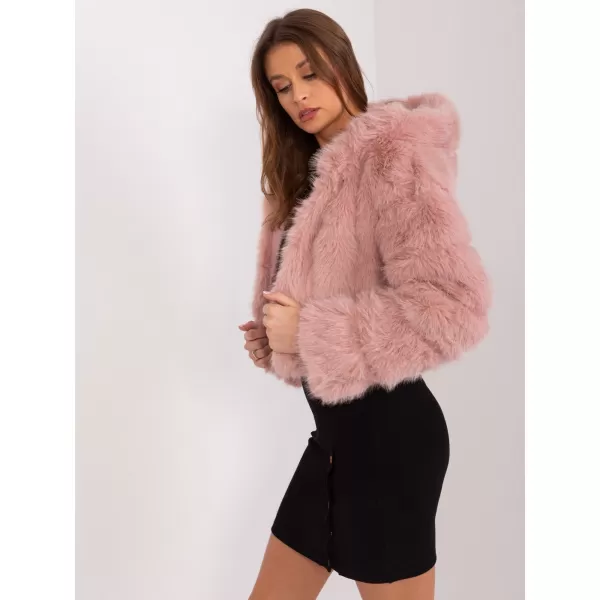  Dámská bunda WOOL FASHION ITALIA AT-KR-2378.96P BRIGHT PINK 