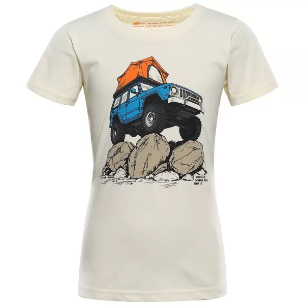  Dětské triko ALPINE PRO ECOMO 4 CREAM VARIANTA PC 
