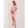 Dámské šaty RUE PARIS RV-SK-8724-1.91 BRIGHT PINK