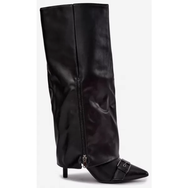  Dámské kozačky BOTO 9386 BLACK 