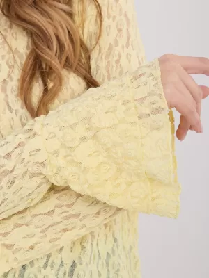 Dámská halenka ITALY MODA IT-BZ-9970.97 BRIGHT YELLOW
